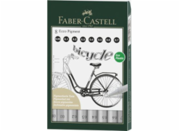 Faber-Castell Ecco Pigment Fineline 8 ks v pouzdře FABER CASTELL