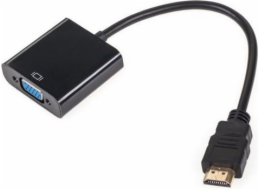 LechPol D-Sub (VGA) Mini - HDMI AV adaptér černý (KOM0842)