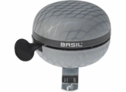 Zvonek na kolo Basil NOIR BELL 60mm, stříbrná metalíza (BAS-50463)