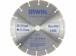 Irwin DIAMANTOVÝ DISK IRWIN 230 mm x 22,23 mm / SEGMENTOVANÝ na beton, cihly, žulu a mramor