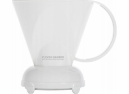 Clever  Dripper - Kávovar L 500ml bílý + 100 filtrů