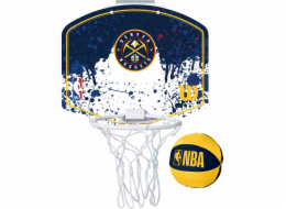 Wilson  NBA Team Denver Nuggets Mini Hoop WTBA1302DEN Modrá Jedna velikost