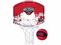 Wilson  NBA Team New Orleans Pelicans Mini obruč WTBA1302NOP Červená Jedna velikost