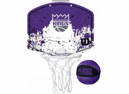 Wilson  NBA Team Sacramento Kings Mini obruč WTBA1302SAC Purple Jedna velikost