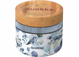 Quokka  Deli Food Jar - Skleněná nádoba na jídlo / krabička na oběd 820 ml (Blue Nature)