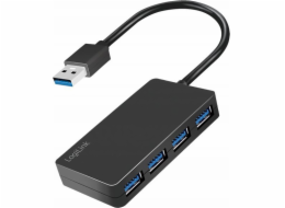 LogiLink USB HUB LogiLink USB 3.2 HUB 4portový, Gen1 černý