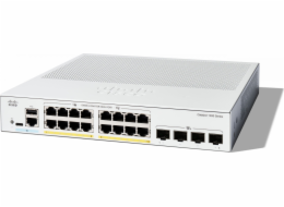 Přepínač Cisco CISCO Catalyst 1300 16portový přepínač / PoE+ s příkonem 120 W / 4 uplinky 10G SFP+