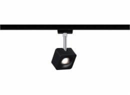 Paulmann URail System Spot Cube 1x8W Matt Black/Chrome230V Metal 4000K stmívatelné