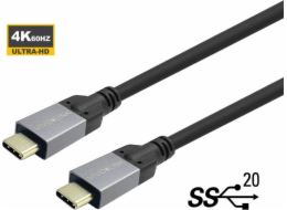 VivoLink USB kabel Vivolink PROUSBCMM0.5 USB kabel 0,5 m USB 3.2 Gen 2 (3.1 Gen 2) USB C černý