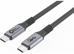 MicroConnect USB kabel Microconnect USB4CC2 USB kabel 2 m USB4 Gen 3x2 USB C černý