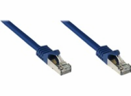 připojení CAT 7 Patchcord modrý 0,5M (8070R-005B)