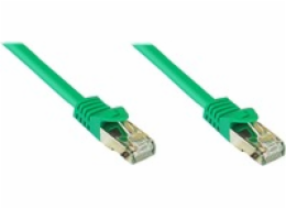 připojení CAT 7 Patchcord zelený 0,5M (8070R-005G)