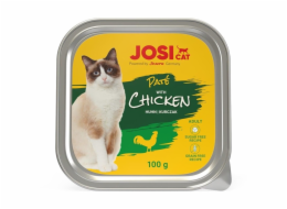 Mokré krmivo pro kočky JosiCat, kuře, 0,1 kg