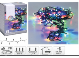 Světelná girlanda AX8452160, 36 m, různé barvy