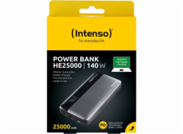 INTENSO HE25000, Powerbanka 25000mAh, šedá