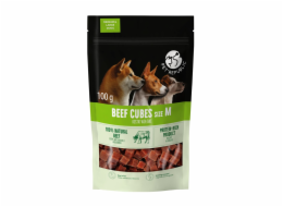 PETREPUBLIC Beef cubes M - pamlsek pro psa - 100g