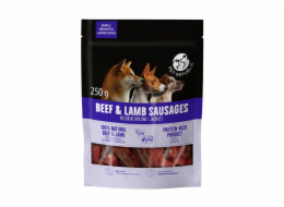 PETREPUBLIC Beef and lamb sausages - pamlsek pro psa - 250g