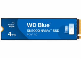 WD BLUE SSD NVMe 4TB PCIe SN5000, Gen4, (R:5500, W:5000MB/s)