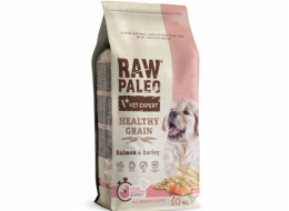 VET EXPERT Raw Paleo Healthy Grain Puppy Losos a ječmen - suché krmivo pro psy - 10 kg