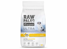 VET EXPERT RAW PALEO Ultra Medium&Large Puppy Turkey - suché krmivo pro štěňata - 10 kg