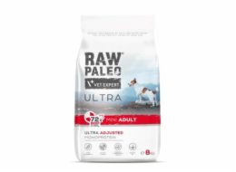 VET EXPERT RAW PALEO Ultra Mini Adult Beef - suché krmivo pro psy - 8 kg