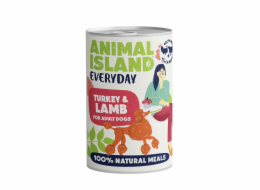 ANIMAL ISLAND Everyday Turkey and lamb - vlhké krmivo pro psy - 400g