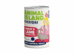 ANIMAL ISLAND Everyday Turkey and lamb - mokré krmivo pro kočky - 400g