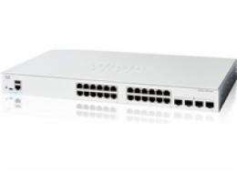 Cisco Catalyst switch C1200-24T-4G (24xGbE,4xSFP,fanless) - REFRESH