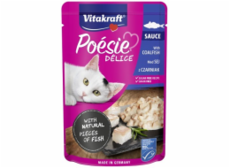 VITAKRAFT Poésie Delice Fish selection - mokré krmivo pro kočky - 6 + 1 x 85g