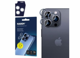 3mk Hardy Lens Protection Pro pro iPhone 16 Pro /16 Pro Max Titanium Silver