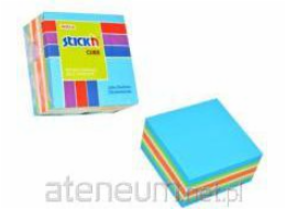 Stickn Notes modrá kostka mix neon a pastel (155240)