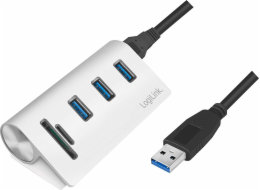 LogiLink USB HUB 1x SD + 3x USB-A 3.0 (CR0045)