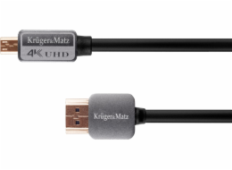 Kruger&Matz HDMI - HDMI kabel 3m černý (KM0328)