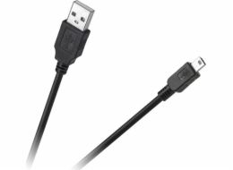 Cabletech USB-A - miniUSB USB kabel černý (KPO3889-2)