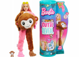 Mattel Barbie Cutie Reveal Jungle Series - Monkey panenka