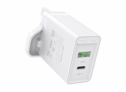 USB-A, USB-C Wall Charger Vention FBBW0-UK 18W/20W UK White