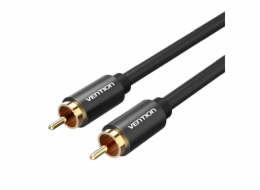 Cable Audio RCA Vention VAB-R09-B100 1m Black Metal