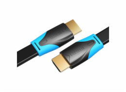 Flat HDMI Cable Vention VAA-B02-L300 3m 4K 60Hz  (Black)