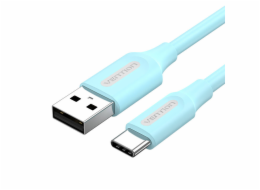 USB 2.0 A to USB-C Cable Vention COKSH 3A 2m Light Blue