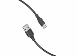 USB 2.0 A to USB-C Cable Vention CTHBF 3A 1m Black