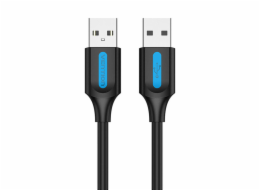 USB 2.0 cable Vention COJBI 2A 3m Black PVC