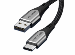 USB 2.0 A to USB-C cable Vention CODHD 3A 0,5m gray