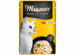 MIAMOR Feine Filets Chicken in sauce - mokré krmivo pro kočky - 100g