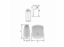 Manta MTWS010W Rytmo X TWS White