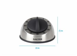 Salter 338 SSBKXR8EU16 Stainless Steel Mechanical Timer