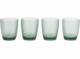 Cambridge CM07654GEU7 Fete Diamond 4pcs tumbler set green