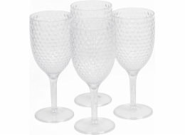 Cambridge CM07655EU7 Fete Diamond 4pcs wine glass set clear