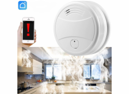 Spring Smart WiFi Photoelectric Smoke Detektor, White