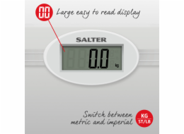 Salter 9018S SV3RCFEU16 Glass Electronic Bathroom Scale