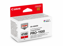 CANON Zásobník inkoustu PFI-4100 pro imagePROGRAF PRO-1100, Red (80ml)